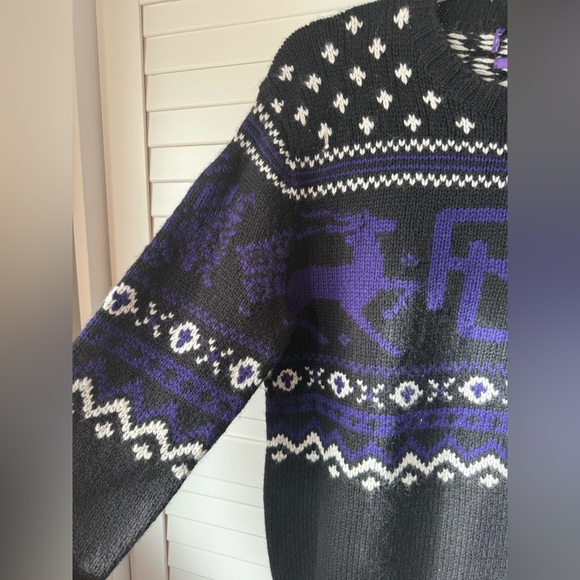 RALPH LAUREN Hand-Knit Cashmere Fair Isle Sweater - Picture 6 of 12